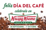 Promoción Krispy Kreme Día del Café: Compra una media docena o una docena y llévate un café GRATIS