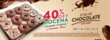 Promoción Krispy Kreme Día del Chocolate: 40% de descuento en Docenas Select o Galseada este fin de semana