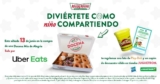Promoción Krispy Kreme: Compra un Mix de docena en Uber Eats y llévate GRATIS un bote de Play Doh y más sólo hoy