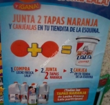 Promoción leche Lala tapas naranja: canjea 2 tapas por una crema GRATIS