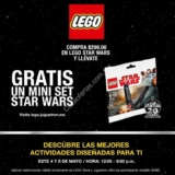 Promoción LEGO Store y Juguetron Día de Star Wars: Mini set de Star Wars de regalo en compras de $299 hasta hoy domingo