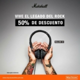 En MacStore hasta 50% de descuento en audífonos Marshall