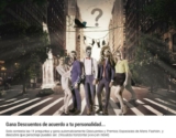 Descuentos en Mens Fashion contestando el test de personalidad por Facebook