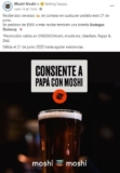Promoción Moshi Moshi Día del Padre: Cervezas de cortesía y botella de Domecq de regalo