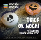 Promoción Moshi Moshi Halloween: Llévate un mochi de regalo si vas disfrazado