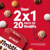 Promoción Mundialista Tim Hortons: 2×1 en Timbits al pedir por Rappi los días que juega México