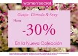 Hasta 30% de descuento en la nueva colección de Womens Secret
