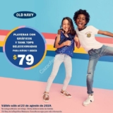 En Old Navy playeras con gráficos y tank tops para niños y bebés a $79 sólo hoy
