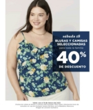 En Old Navy 40% de descuento en blusas y camisas sólo hoy sábado