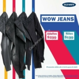 En Old Navy jeans para niños a $199 y para adultos a $299
