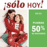En Old Navy pijamas para toda la familia a mitad de precio hoy sábado