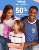 En Old Navy playeras a mitad de precio este fin de semana (niños a $99, adultos a $129)