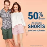 En Old Navy todos los shorts a mitad de precio este fin de semana
