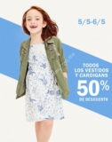 En Old Navy todos los vestidos y cardigans con 50% de descuento este fin de semana