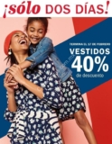 En Old Navy 40% de descuento en vestidos este fin de semana