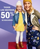 En Old Navy 50% de descuento en todos los vestidos y en todas las camisas este fin de semana