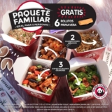 Promoción Panda Express final Eurocopa: 6 rollitos primavera gratis en la compra de un paquete familiar
