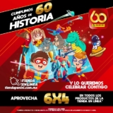 Promoción Panini 60 Años: 6×4 en todos los productos hoy domingo