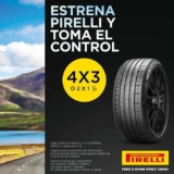 Promoción Pirelli: 4×3 en llantas ó 2×1 1/2