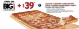 Promoción Pizza Hut: Big Hut a $199 y Big Hut Mix (combinación de 4 especialidades) a $238