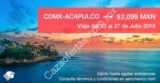 Ofertas en vuelos nacionales Aeroméxico: Vuelos redondos desde $2,099 para viajar en julio y agosto