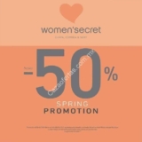 Promoción de Primavera Womens Secret: Hasta 50% de descuento