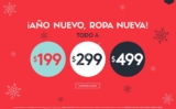 Promoción Promoda Año Nuevo: Todo a $199, $299 o $499