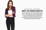 Promoción Regreso a clases H&M: 20% de descuento en toda la tienda para estudiantes y maestros