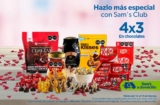Promoción Sams Club San Valentín: 4×3 en chocolates este fin de semana