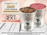 Promoción Santa Clara Día de las Madres 2019: 2×1 en litros de helado del 9 al 12 de mayo