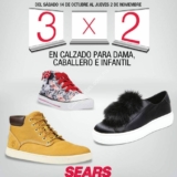 3×2 en calzado para dama, caballero e infantil en Sears
