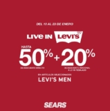 Promoción Sears Levi’s: hasta 50% de descuento + 20% adicional