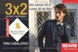 En Sears 3×2 en ropa y accesorios Polo Club