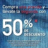 Promoción Sexy Jeans arma tu par: Segunda prenda a mitad de precio