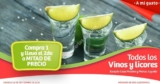 En Soriana segundo a mitad de precio en todos los vinos y licores hasta el 16 de septiembre