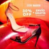 Promoción Steve Madden: 30% de descuento en toda la tienda en línea + envío gratis
