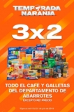 Promoción Temporada Naranja 2019: 3×2 en café y galletas del 15 al 21 de julio