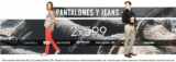 2 pantalones o jeans por $599 en la tienda en línea de Promoda