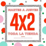 Promoción Todomoda: 4×2 en toda la tienda del 21 al 23 de noviembre