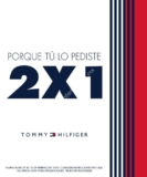 En Tommy Hilfiger 2×1 en prendas este fin de semana