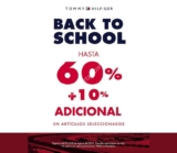 Promoción Tommy Hilfiger Back to School: Hasta 60% de descuento + 10% adicional en boutiques y 2×1 en outlets