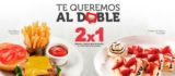 2×1 en 15 platillos del menú de Vips a cualquier hora del día por reapertura