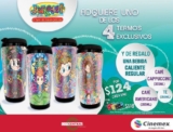 Promociones Cinemex Distroller: Llévate un tarro, taza o termo con bebida incluida a precio especial