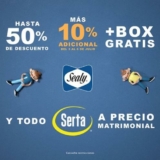 Promociones Dormimundo: Hasta 50% de descuento + 10% adicional + box gratis, msi y más