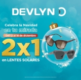 Promociones de Navidad Devlyn: 2×1 en lentes de sol y más