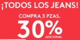 En Promoda hasta 30% de descuento directo en jeans dependiendo de la cantidad que compres