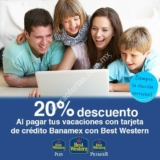 20% de descuento en hoteles Best Western pagando con Banamex