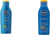 Combo Nivea Sun protector solar Protect & Refresh Sport + protector solar Protección & Hidratación baja de precio