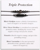 Pulsera de triple protección baja a un gran precio