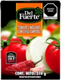 Puré de tomate Del Fuerte tomates molidos con chile chipotle baja a un gran precio
